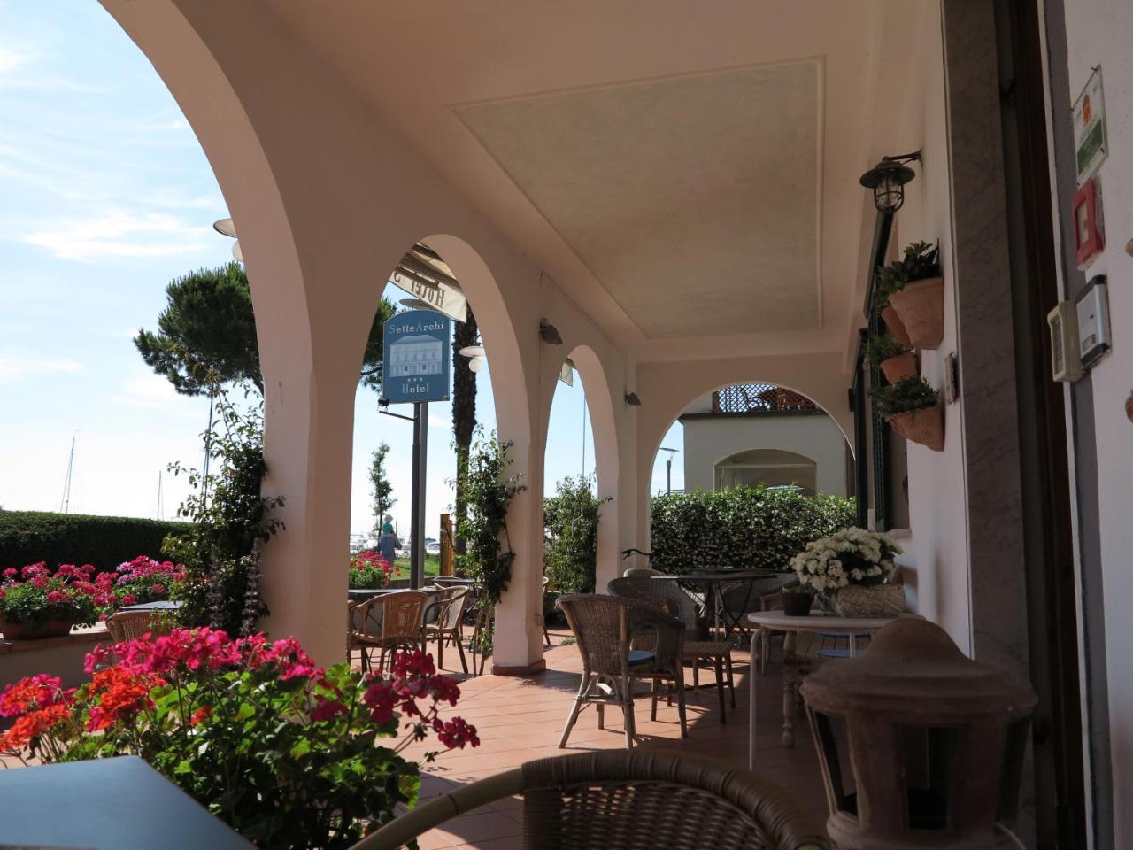 Hotel Sette Archi Bocca di Magra Dış mekan fotoğraf