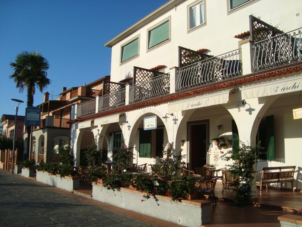 Hotel Sette Archi Bocca di Magra Dış mekan fotoğraf